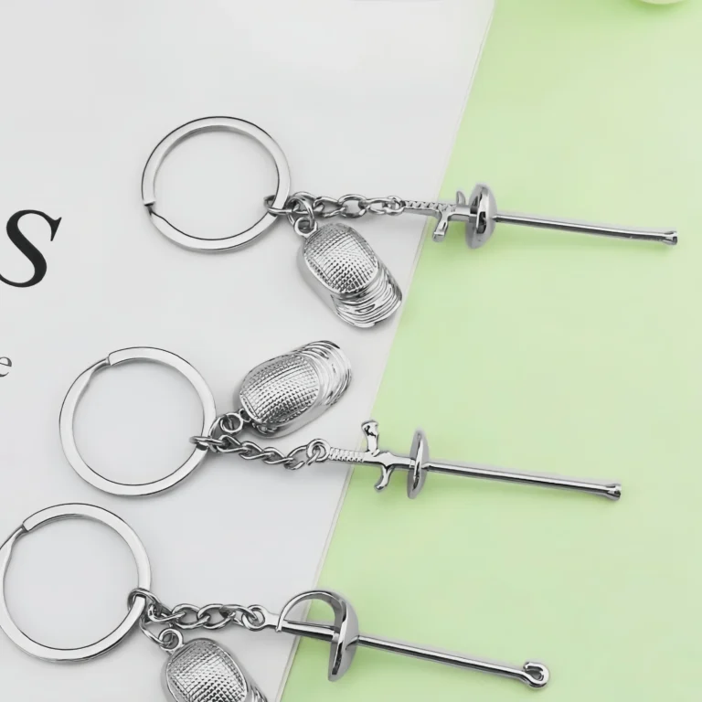 Custom Buy Fencing Keychains & Keyrings Usage Scenarios- CustomBlitz