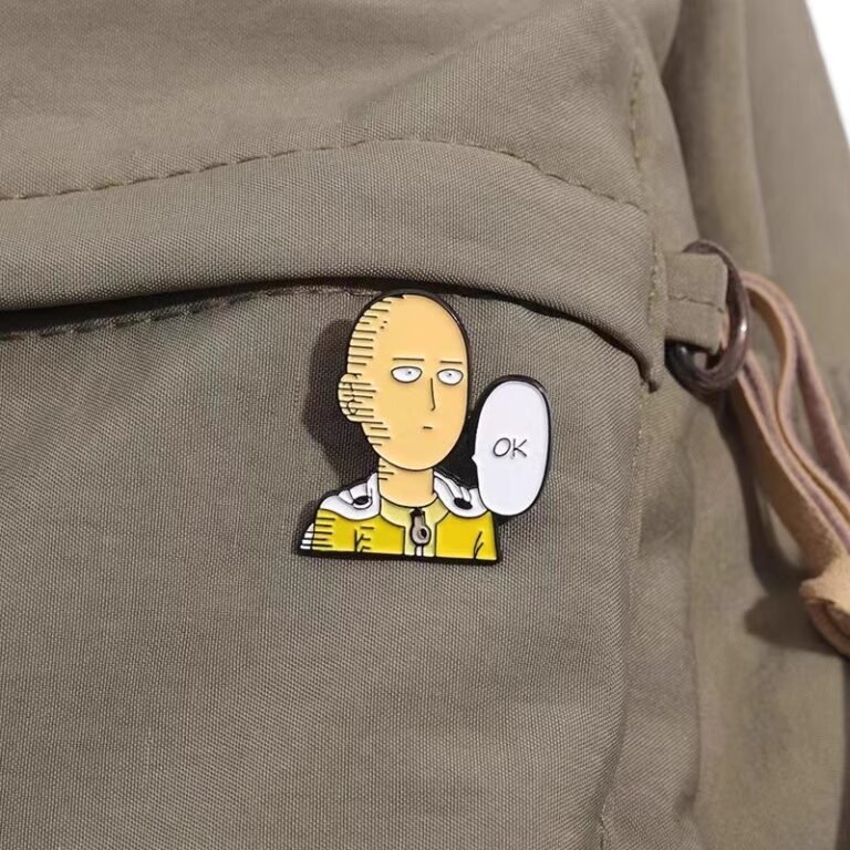 Custom Buy Saitama Pins Badge Usage Scenarios- CustomBlitz