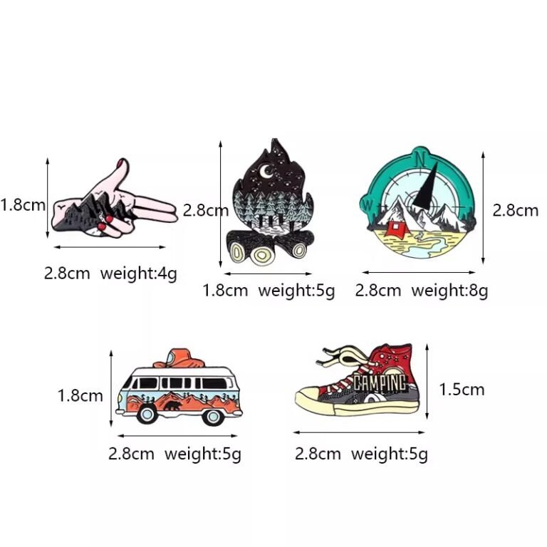 Custom Buy Outdoor Lovers & Collectors Pins Badge Size- CustomBlitz