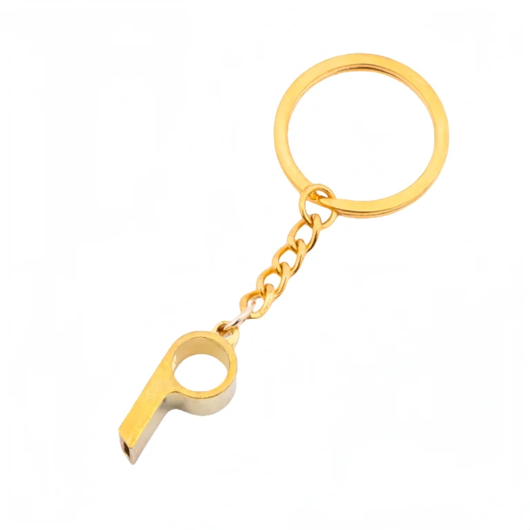 Custom Buy Whistle Keychains & Keyrings - CustomBlitz.com