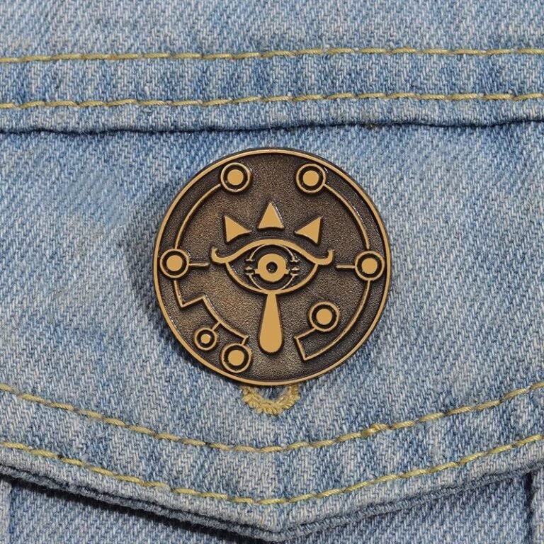 Custom Buy Sheikah Eye Pins Badge  Usage Scenarios- CustomBlitz