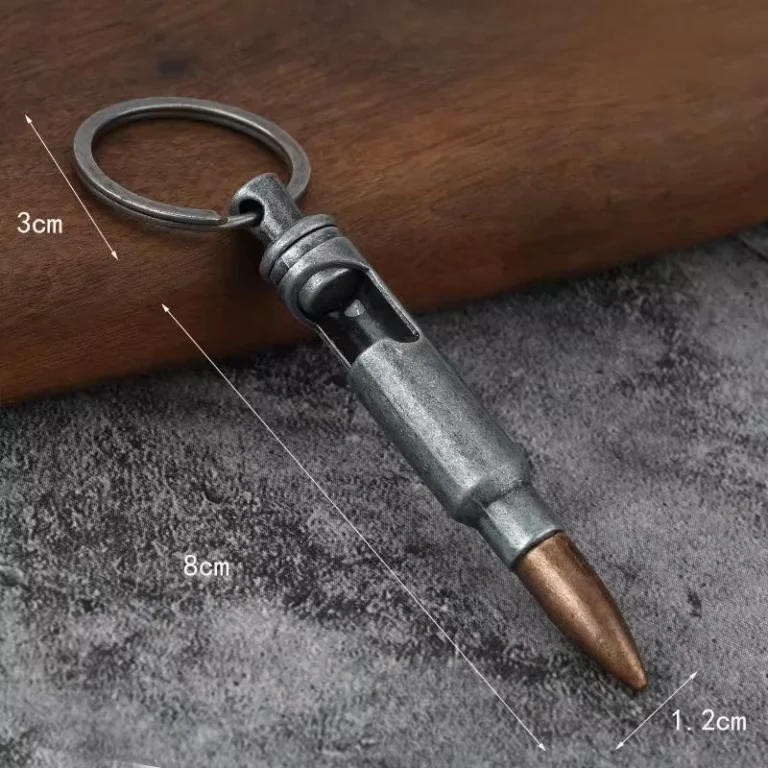 Custom Buy Bullet Keychains & Keyrings Size- CustomBlitz