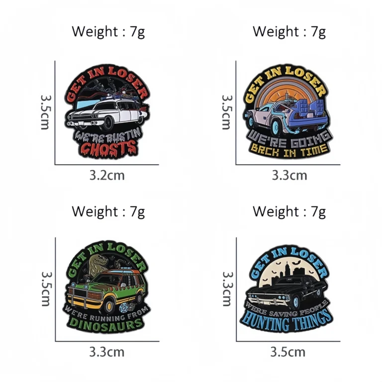 Custom Buy Friday the 13th Inspired Pins Badge Size- CustomBlitz