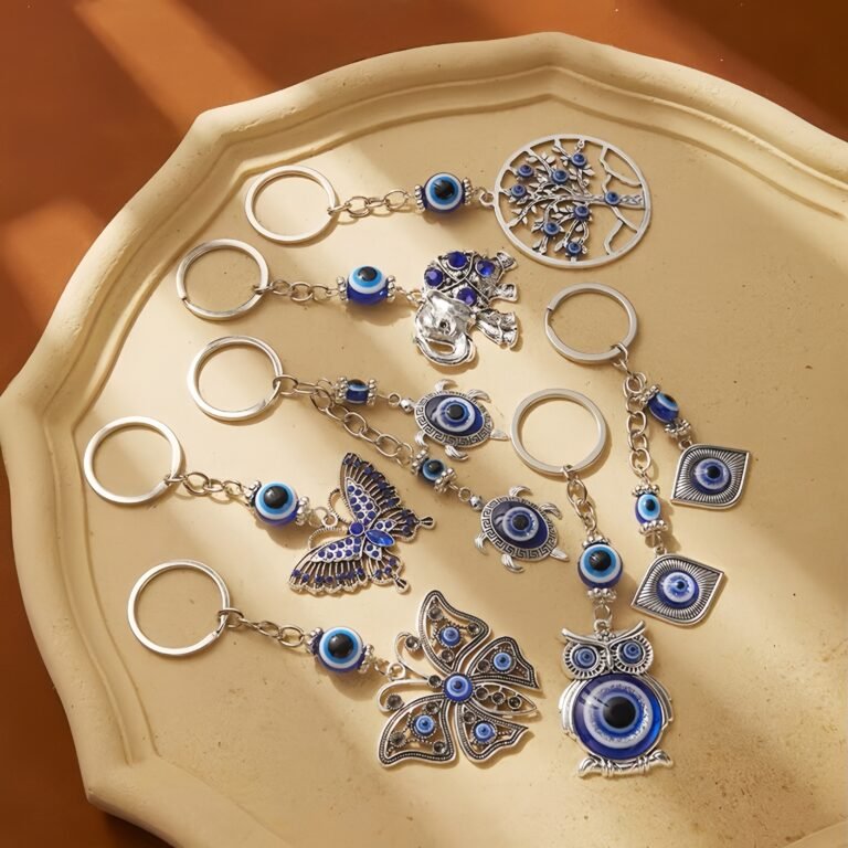 Custom Buy Evil Eye Keychains & Keyrings Usage Scenarios- CustomBlitz