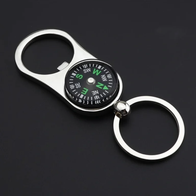 Custom Buy Compass Keychains & Keyrings - CustomBlitz.com