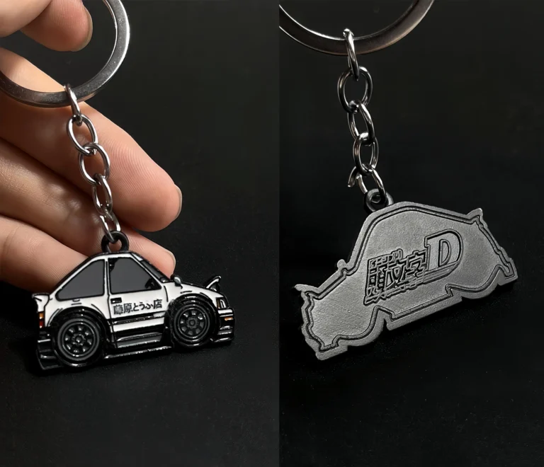 Custom Buy AE86 Keychains & Keyrings  Back- CustomBlitz