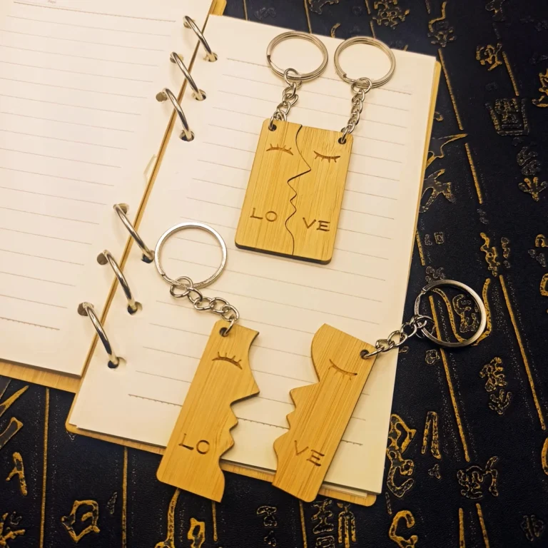 Custom Buy Wooden Keychains & Keyrings - CustomBlitz.com