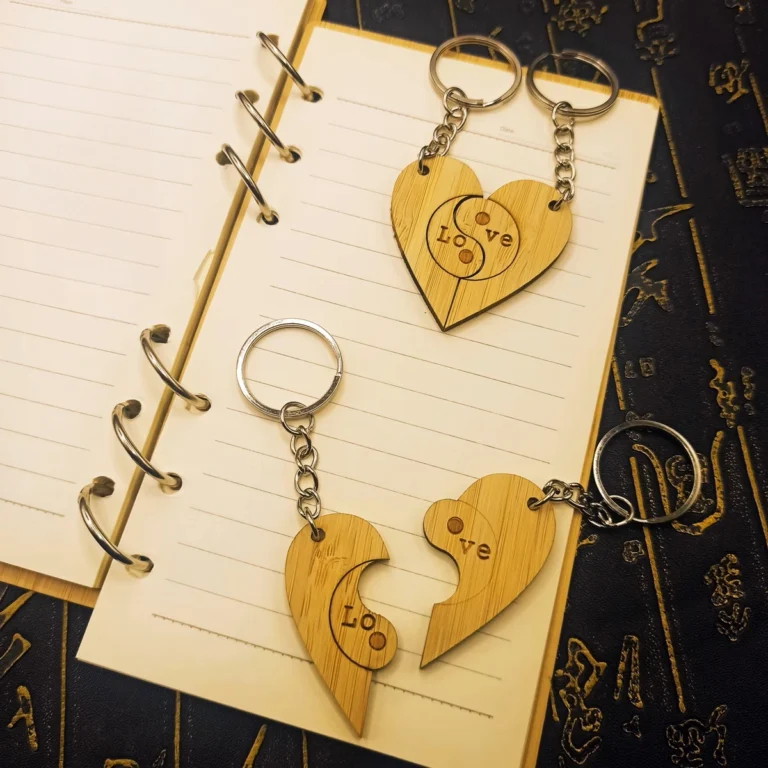 Custom Buy Wooden Keychains & Keyrings - CustomBlitz.com