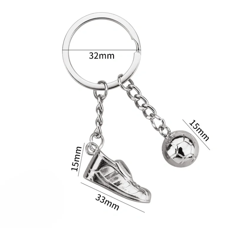 Custom Buy Football Keychains & Keyrings Size- CustomBlitz