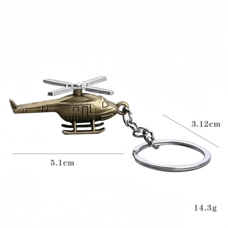 Custom Buy Helicopter Keychains & Keyrings Size- CustomBlitz