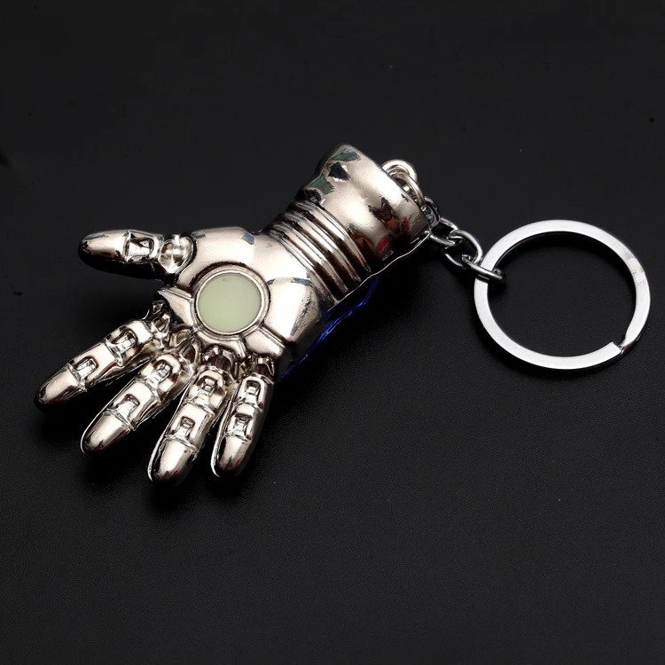 Custom Buy Iron Man Keychains & Keyrings Back- CustomBlitz