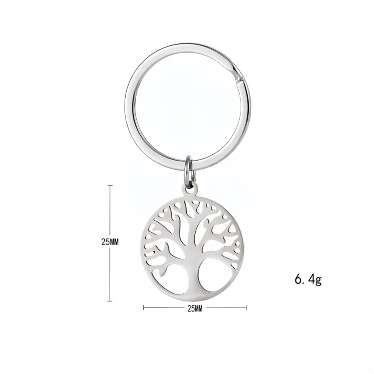 镂空生命之树钥匙扣 (2)