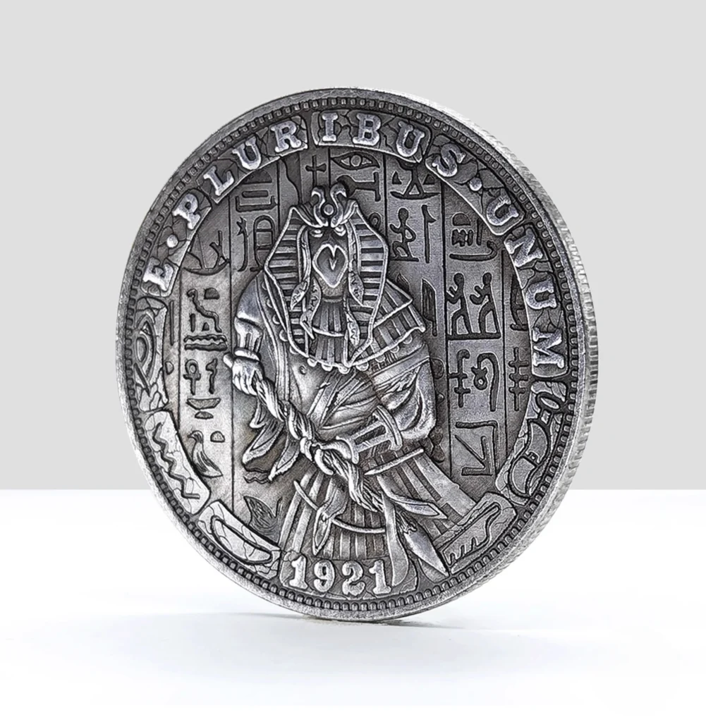 Custom Buy Pharaoh Warrior Challenge Coins - CustomBlitz.com