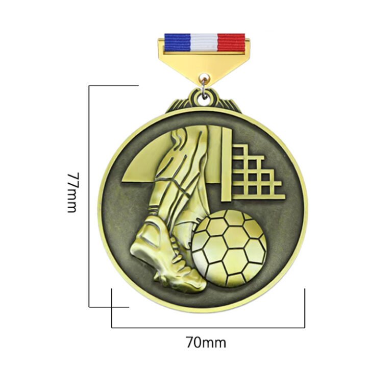 Custom Buy Soccer Footwork Medals  Size- CustomBlitz