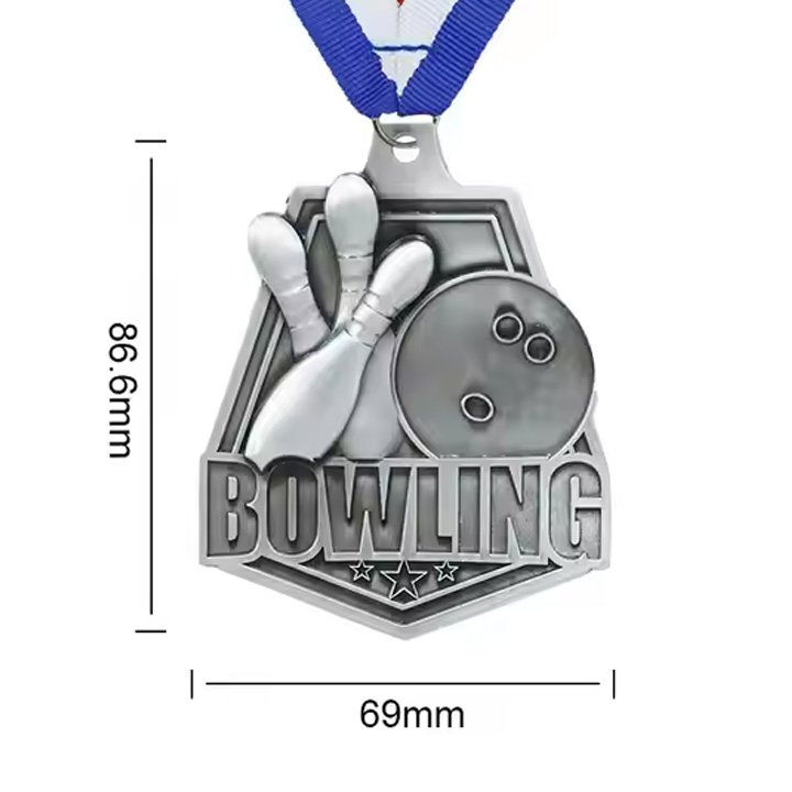 Custom Buy Bowling Medals Size- CustomBlitz