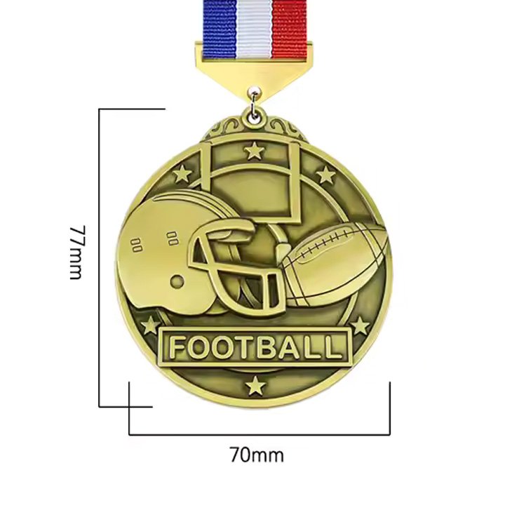Custom Buy Football Medals Size- CustomBlitz