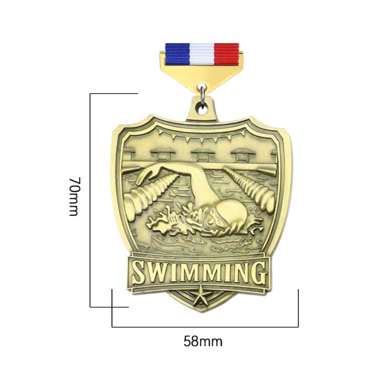 Custom Buy Swimming MedalsSize- CustomBlitz.com