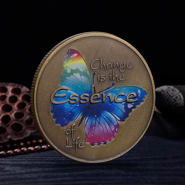 Custom Buy Change is the Essence Challenge Coins Usage Scenarios- CustomBlitz
