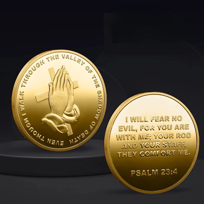 Custom Buy Psalm 23:4 Challenge Coins Usage Scenarios- CustomBlitz.com