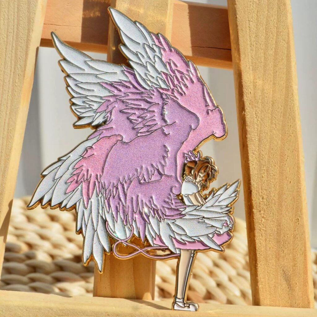 Custom Glitter Enamel Pins 7