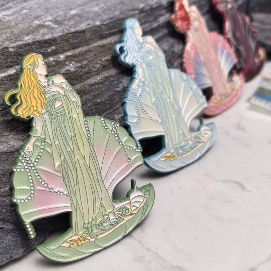 Custom Pearlescent Pins 02