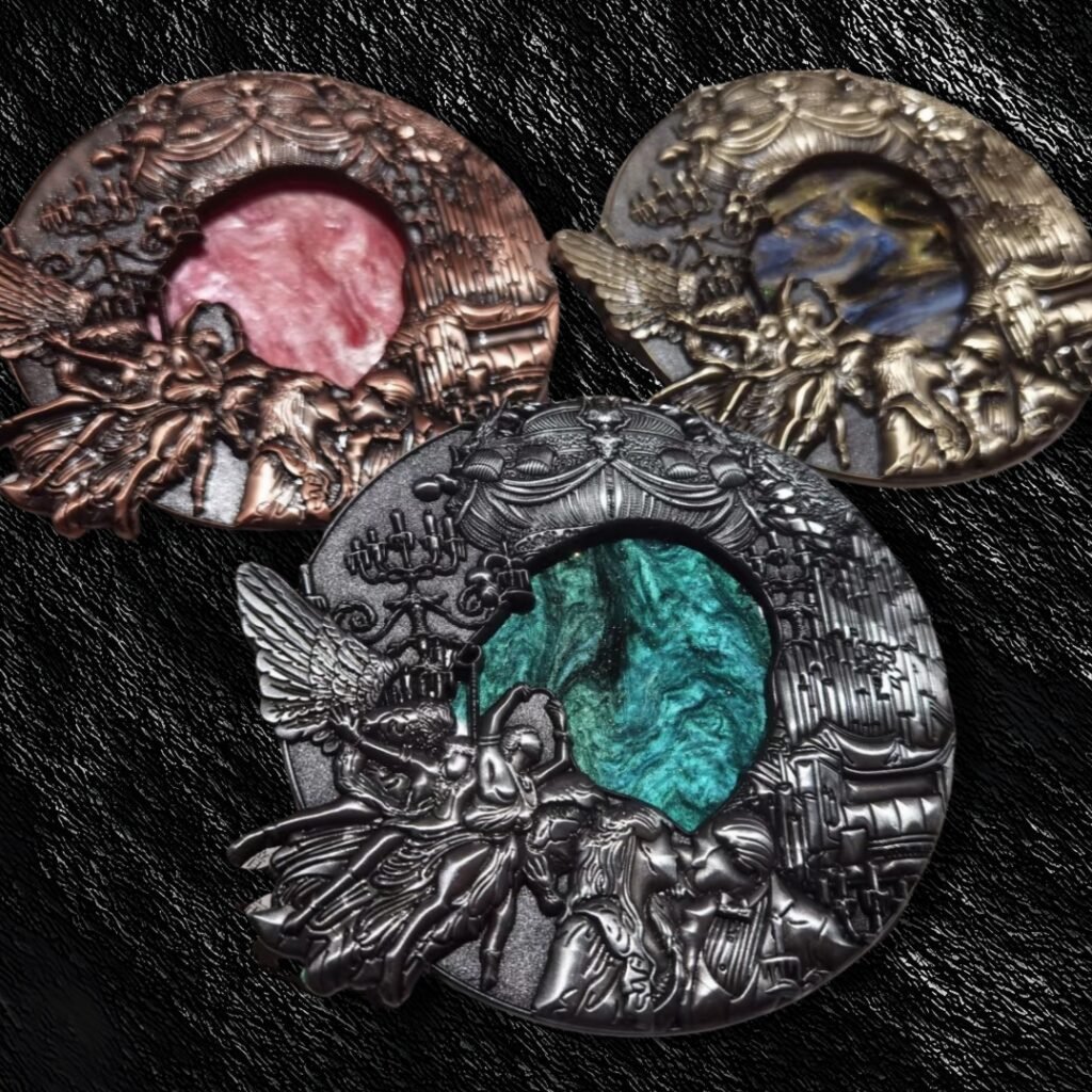 Custom pearlescent pins 20