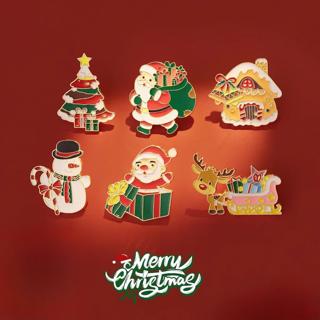 Custom Christmas Pins - CustomBlitz.com