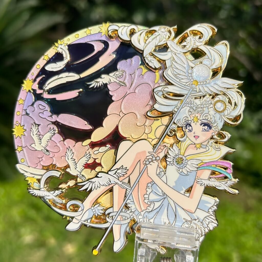 Custom Anime UV Printed Pins - CustomBlitz.com