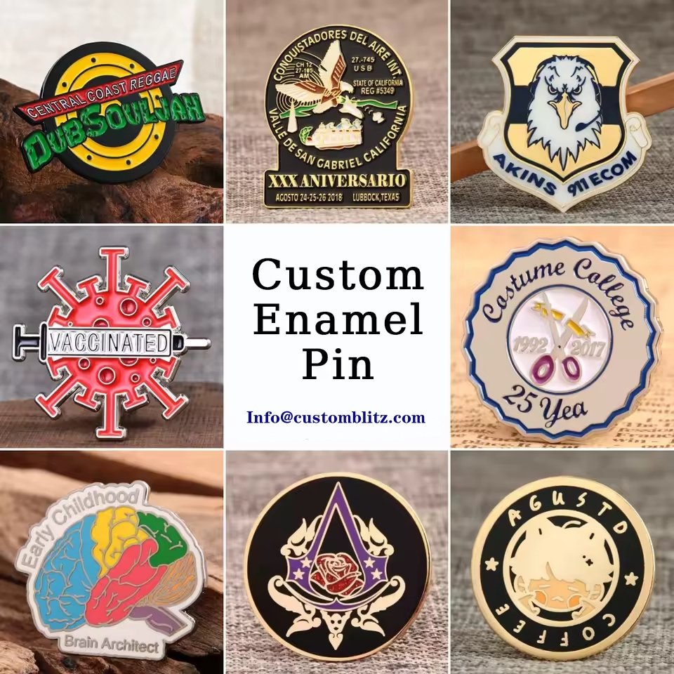 Custom Pins Upgrades & Add-ons - CustomBlitz.com